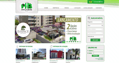 Desktop Screenshot of hbimoveis.com.br
